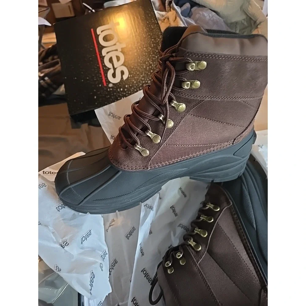Totes Boots Men's  Style Rockybrown Waterproof Size 13‎ MED